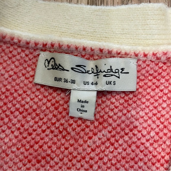 Miss Selfridge Floral Cardigan - Picture 5 of 8